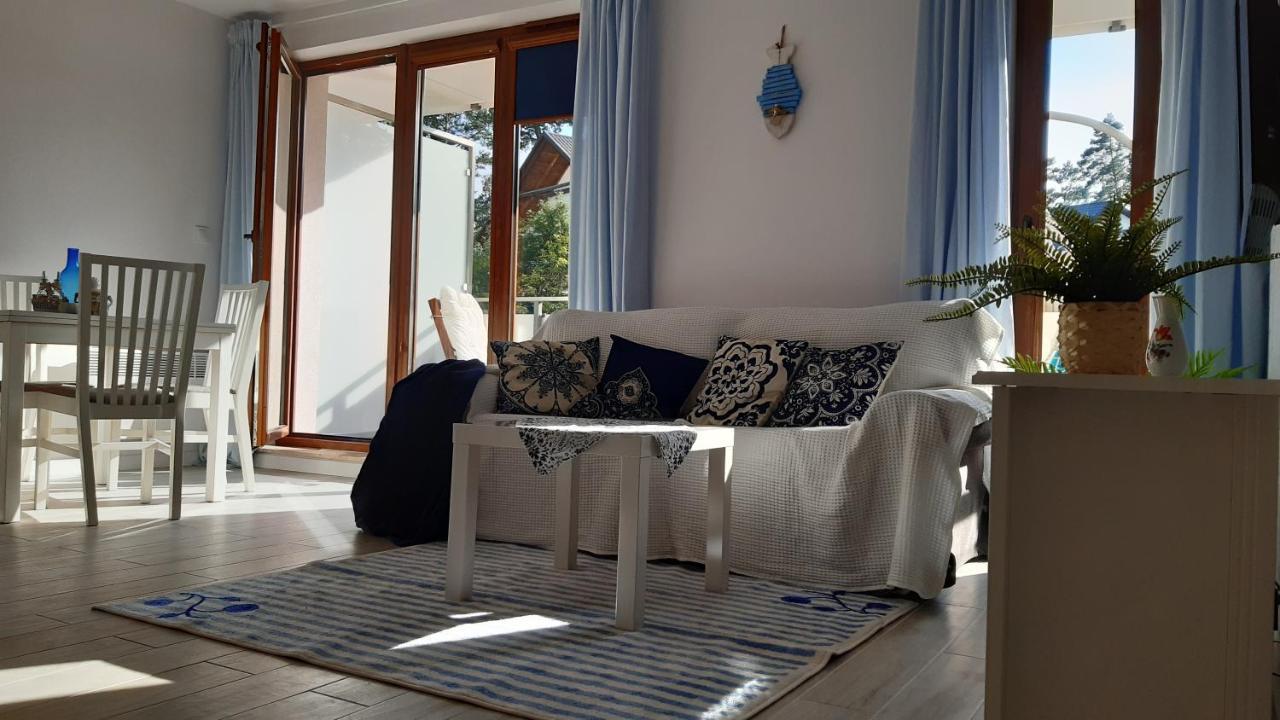 Апартаменты Apartament Biala Foczka Стегна Экстерьер фото